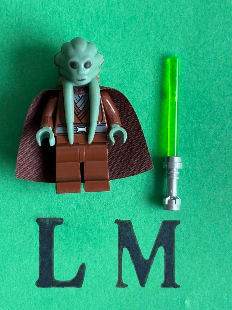Lego Star Wars sw0422 Jedi Kit Fisto & Cape StarWars 9526, Kinderen en Baby's, Speelgoed | Duplo en Lego, Star Wars, Lego, Ophalen of Verzenden