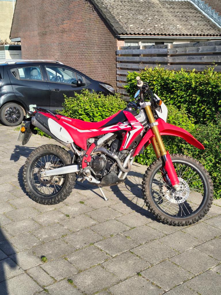 Honda CRF250L 2017 - budget crf300l met extra's, Gebruikt, Particulier, Enduro, Minimaal motorrijbewijs A2