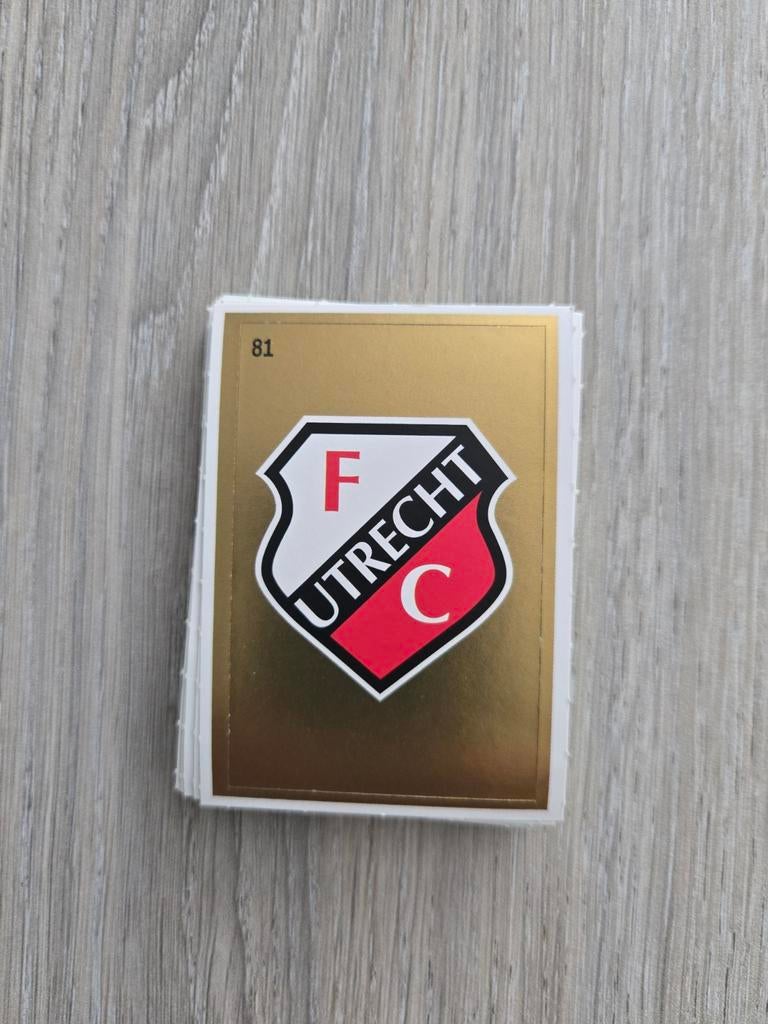 Plus Voetbal Stickers FC Utrecht, Verzamelen, Sportartikelen en Voetbal, Ophalen of Verzenden, Nieuw, F.C. Utrecht, Poster, Plaatje of Sticker
