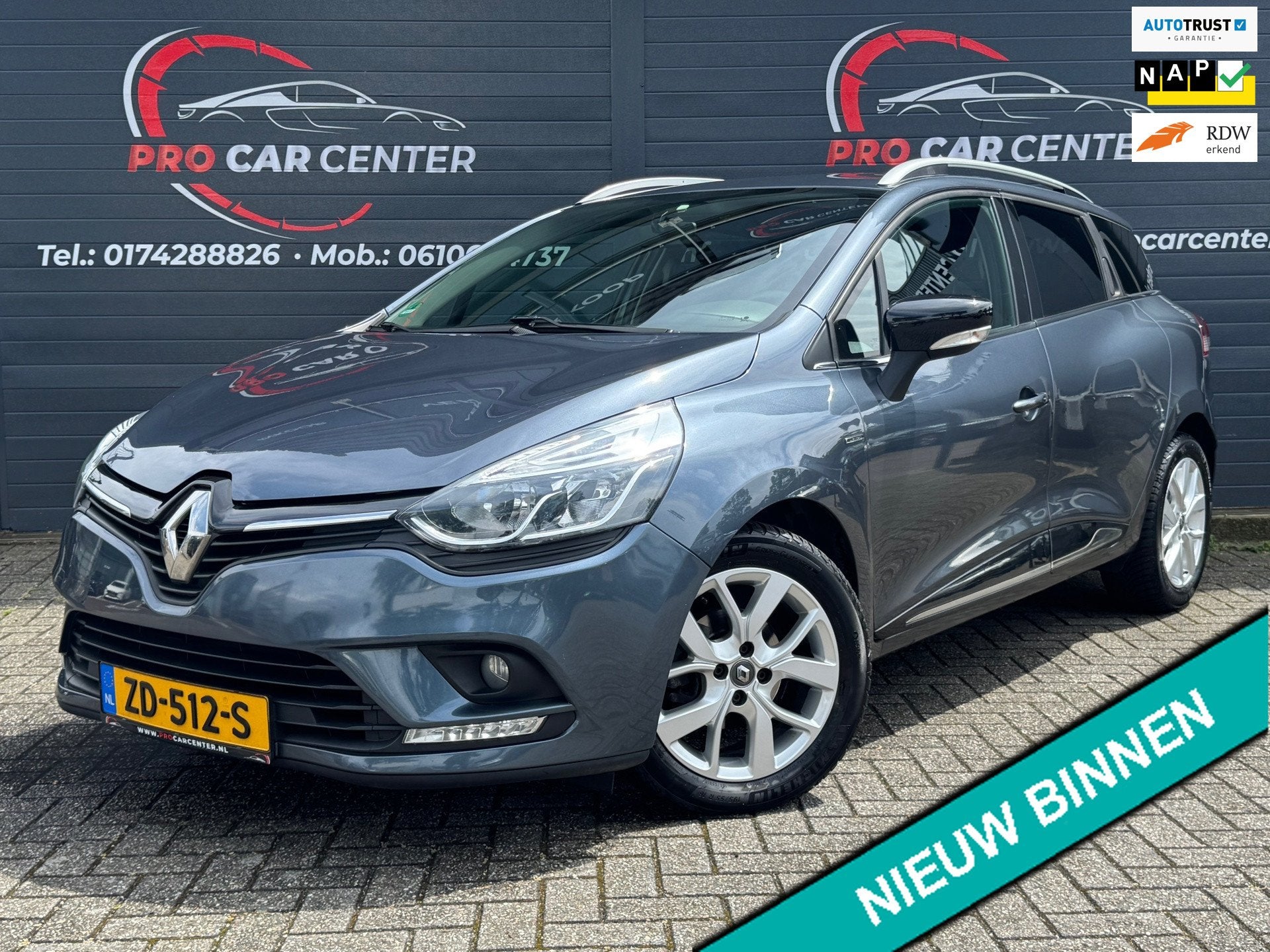 Renault Clio Estate 0.9 TCe Limited AIRCO | CRUISE | CAM | P, Voorwielaandrijving, 898 cc, Stof, Gebruikt