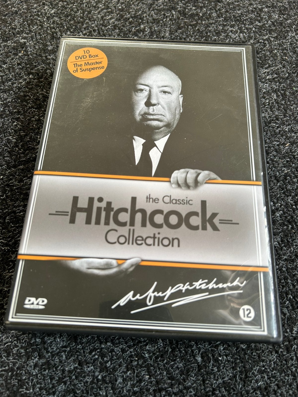The hitchcock collection 10 dvd box, Cd's en Dvd's, Vanaf 12 jaar, Ophalen of Verzenden, Gebruikt, Actie en Avontuur