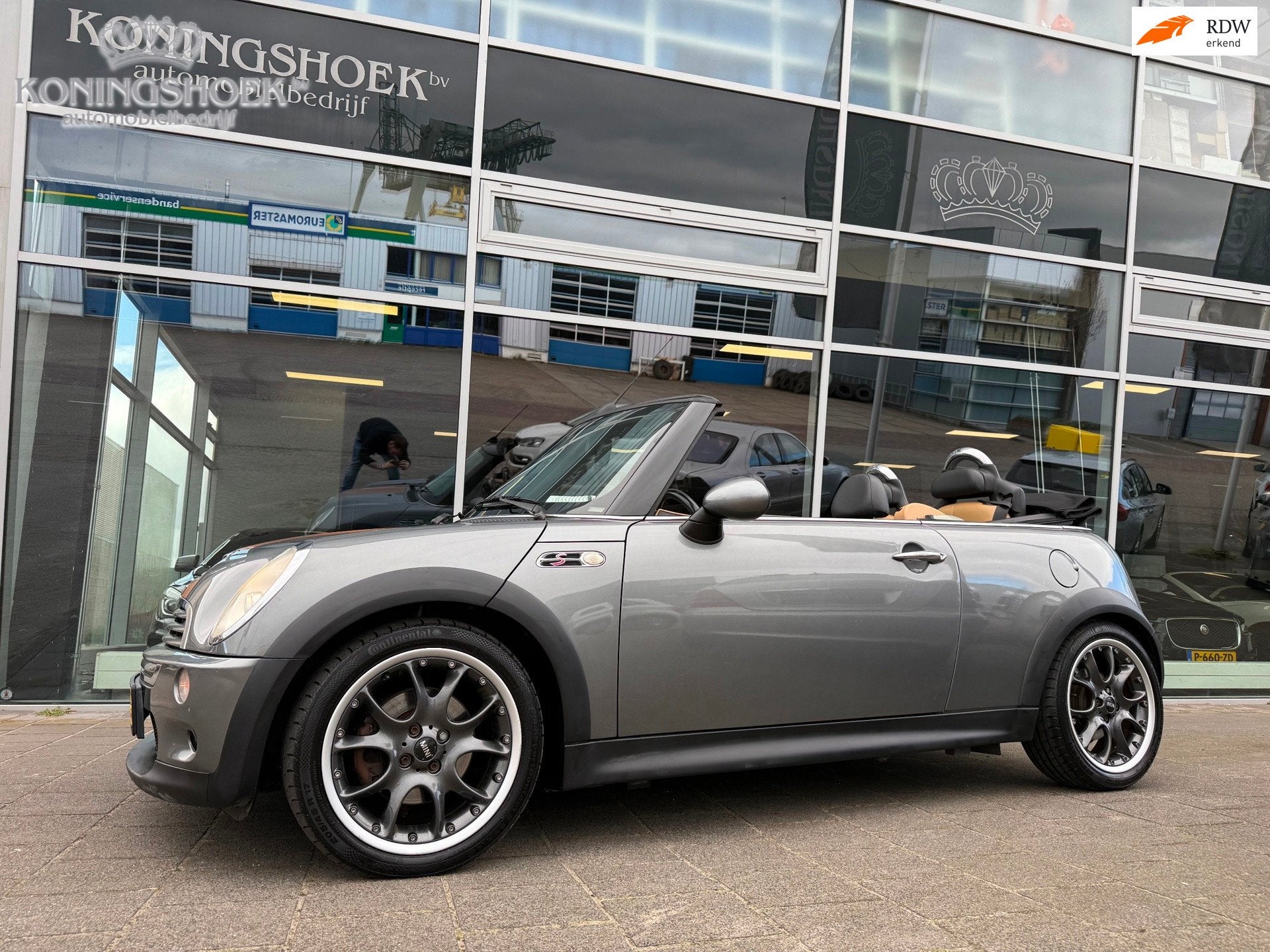 Mini Mini Cabrio 1.6 Cooper S, Auto's, Mini, Gebruikt, Beige, 4 cilinders, Cabriolet