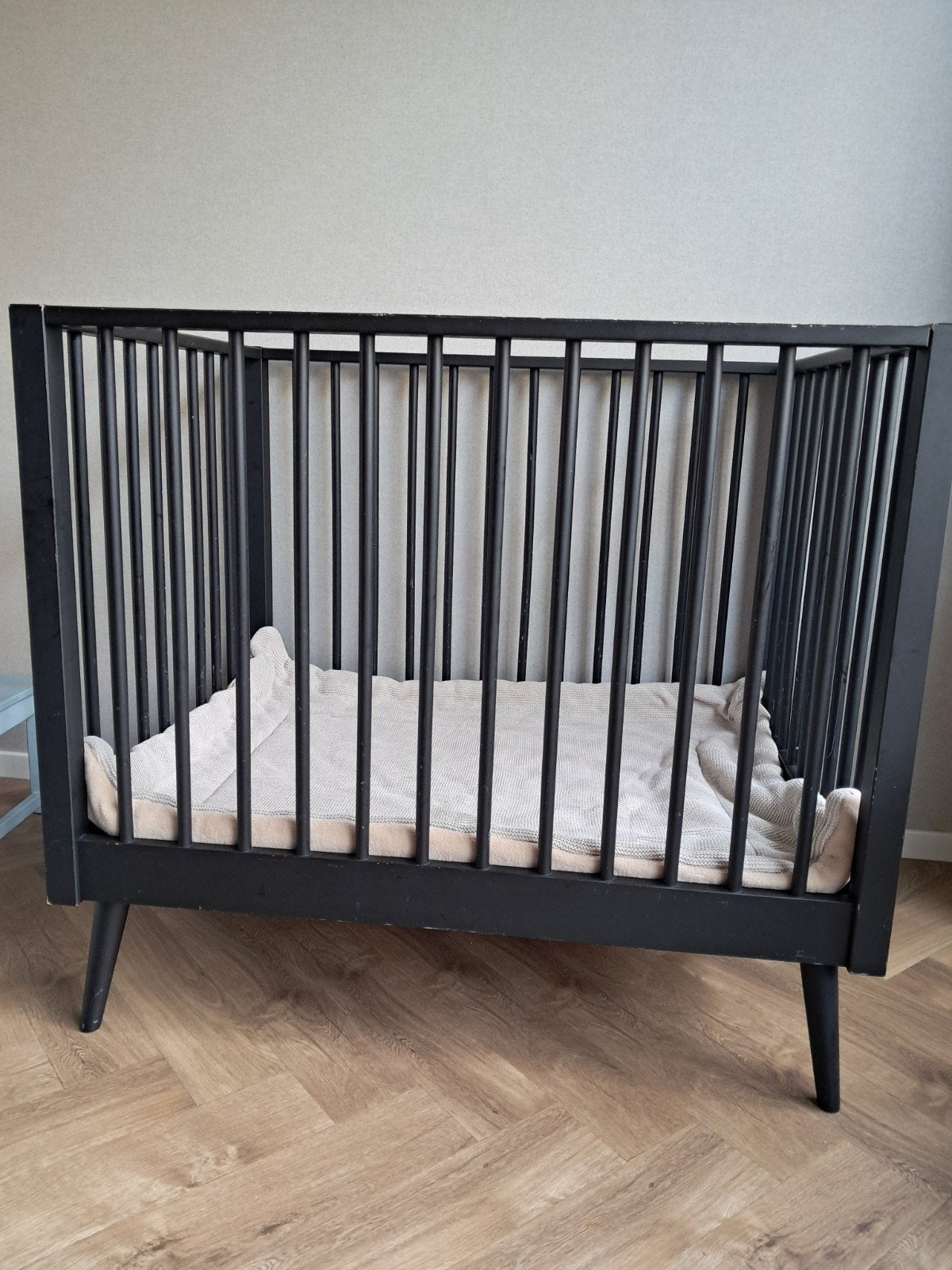 Europe Baby Box Evy Mat Zwart + boxkleed Jollein, Kinderen en Baby's, Ophalen, Boxkleed