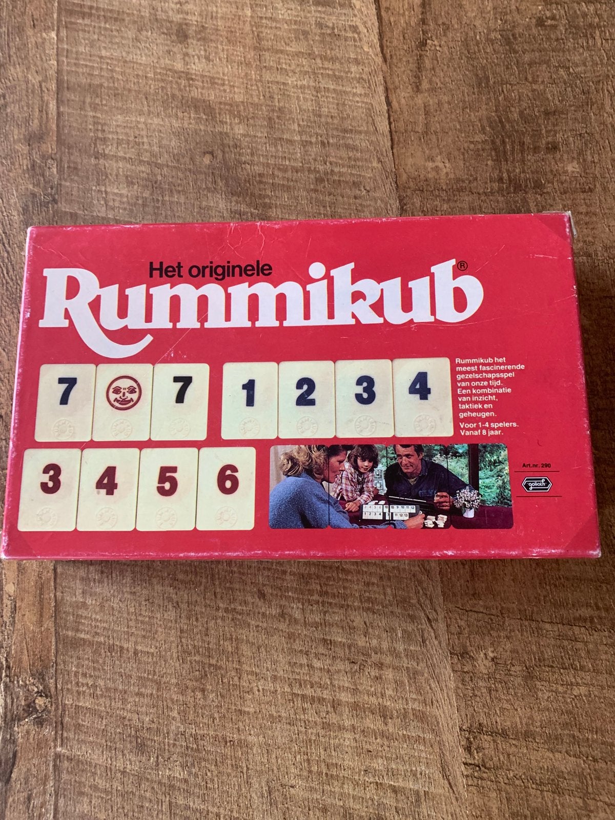 Rummikub spel, Ophalen, Gebruikt