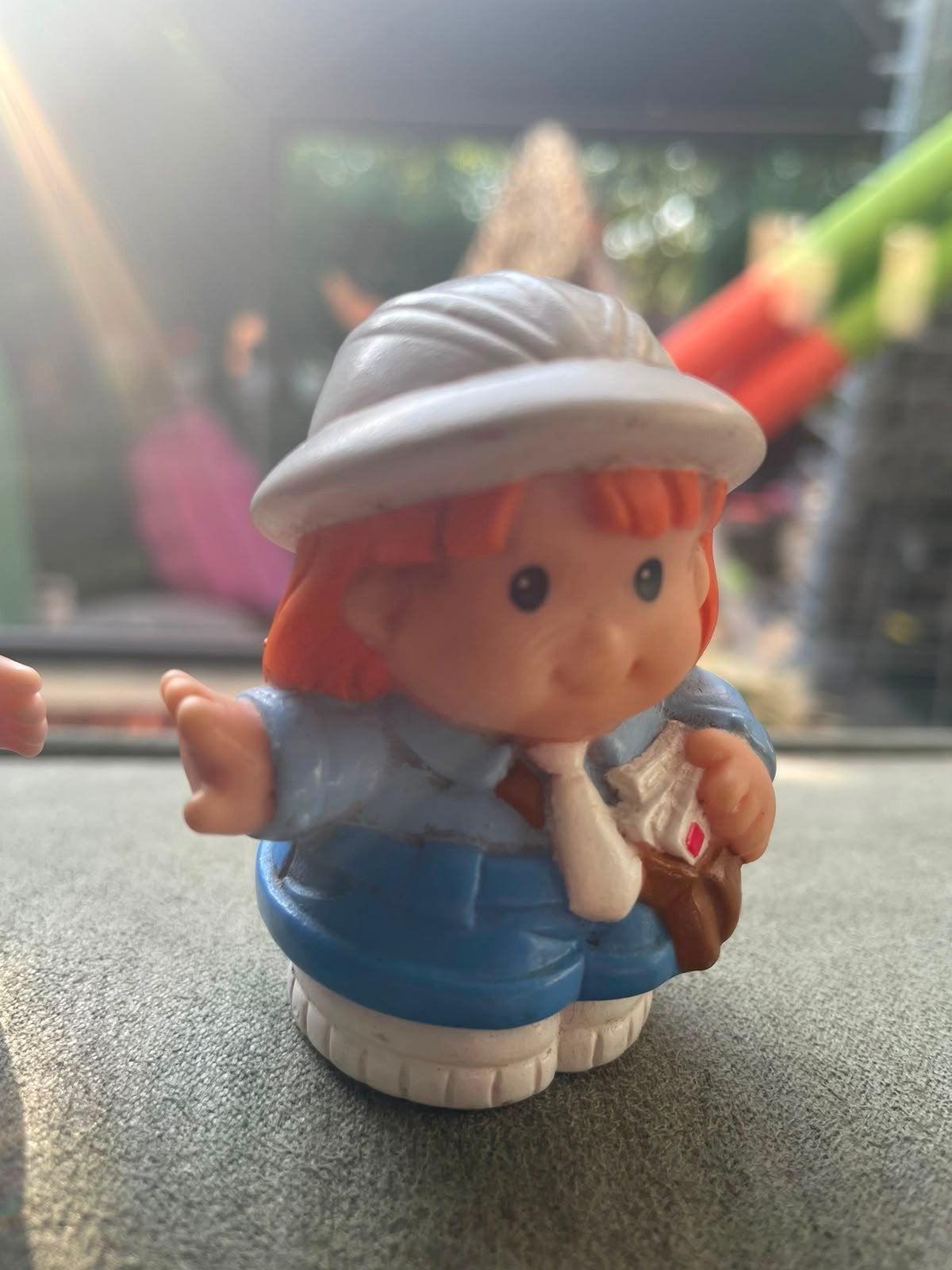 Fisher-Price Little People Postbode Figuur, Ophalen of Verzenden, Gebruikt