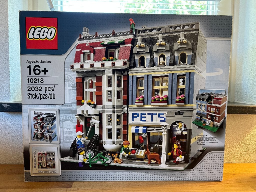 Lego Creator Expert Modular 10218 - Pet Shop, Kinderen en Baby's, Speelgoed | Duplo en Lego, Zo goed als nieuw, Lego, Complete set