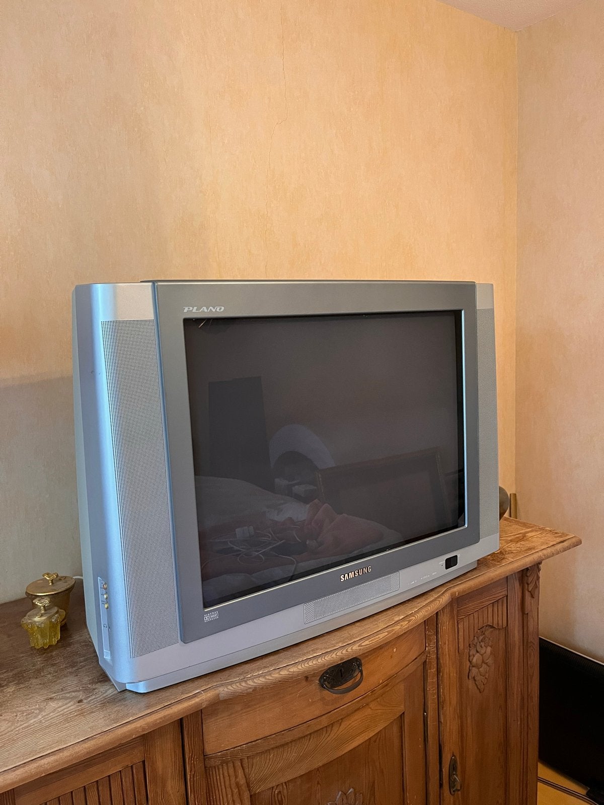 Samsung beeldbuis TV - Retro Gaming, Ophalen, Gebruikt, 60 tot 80 cm, Samsung