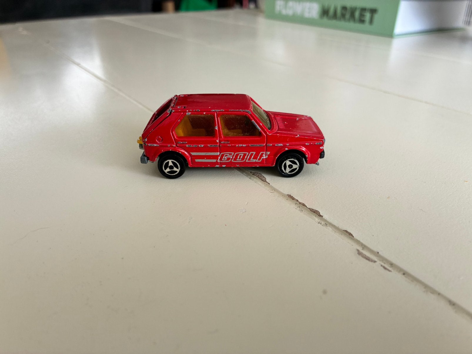 Majorette VW Golf, Ophalen of Verzenden, Zo goed als nieuw, Auto