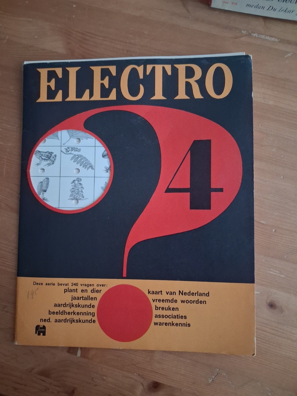Electro bladen nummer 4., Ophalen of Verzenden, Gebruikt