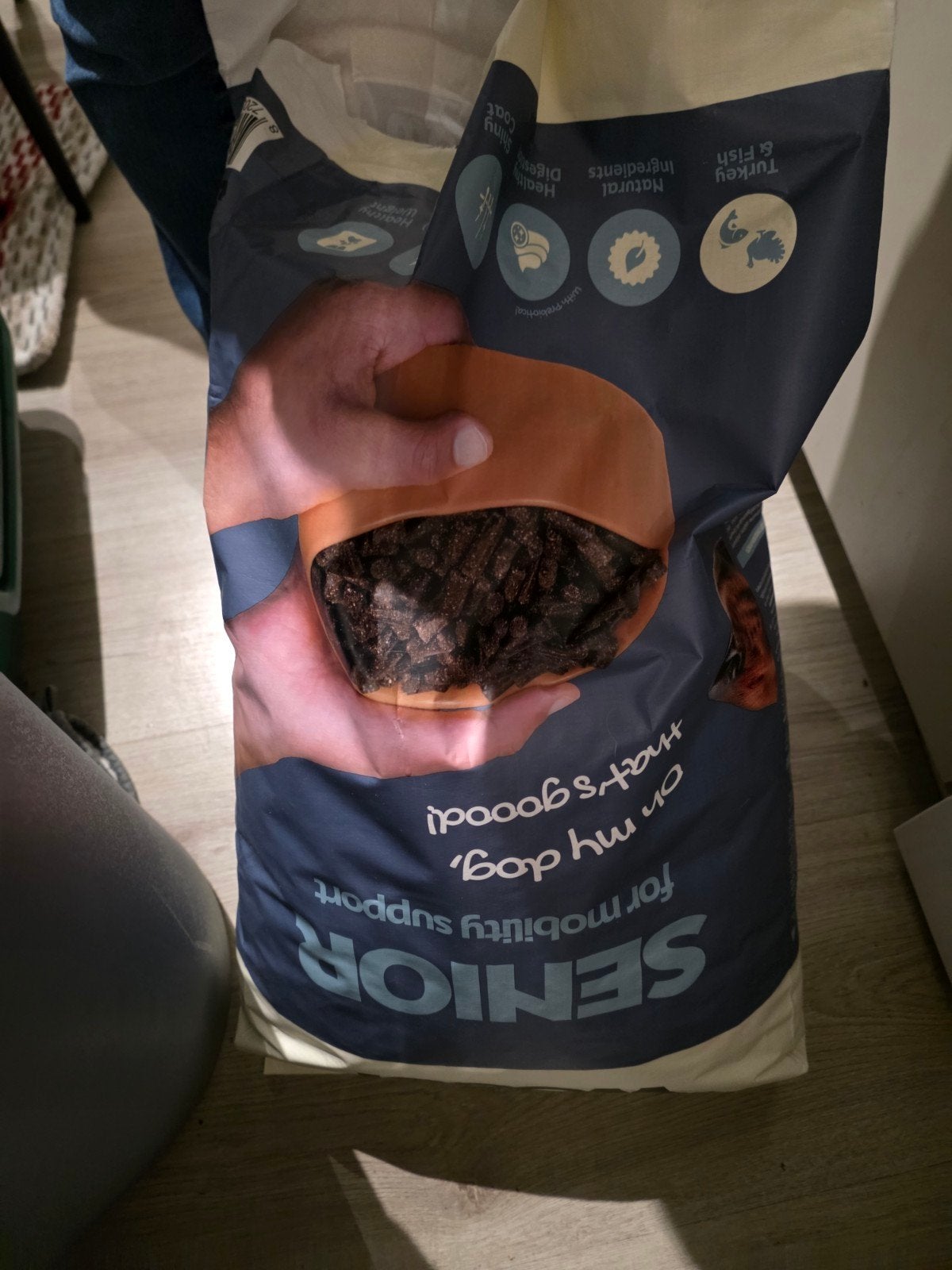 wooof geperste brok senior 18 kilo, Ophalen of Verzenden