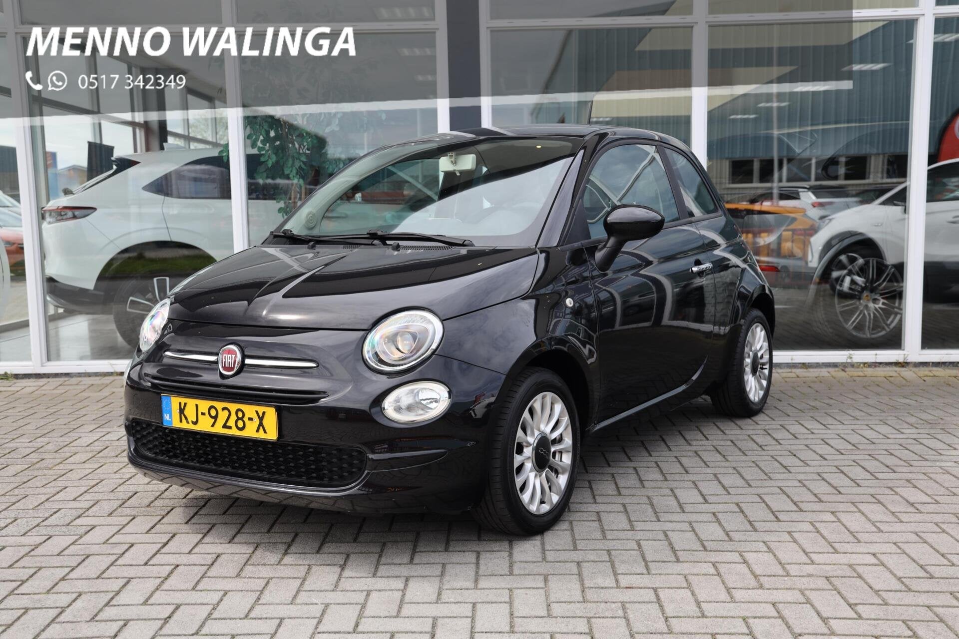 Fiat 500 0.9 TwinAir Turbo Popstar|Airco|LMV|Elek. Ramen|, Auto's, Voorwielaandrijving, Gebruikt, Origineel Nederlands, Bedrijf