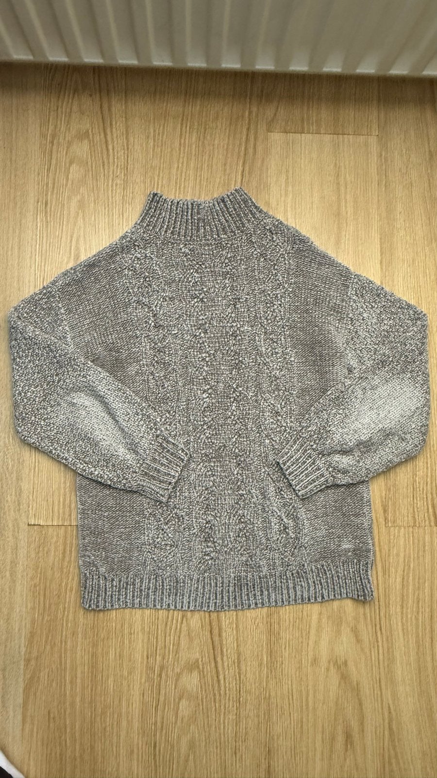 Primark kabeltrui met col - Maat S, Ophalen of Verzenden, Zo goed als nieuw, Maat 38/40 (M), Grijs