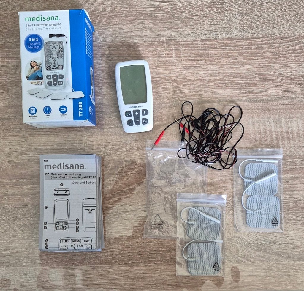 Medisana Electro Tens TT200 apparaat elektrotherapieapparaat, Ophalen of Verzenden, Nieuw, Lichaamsverzorging