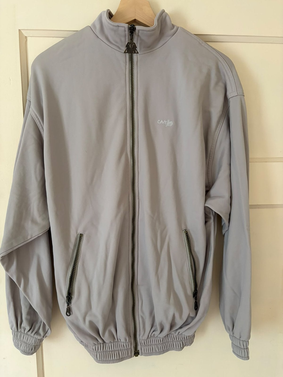 Cavello trainings jas (Vintage), Ophalen of Verzenden, Zo goed als nieuw, Maat 48/50 (M), Beige