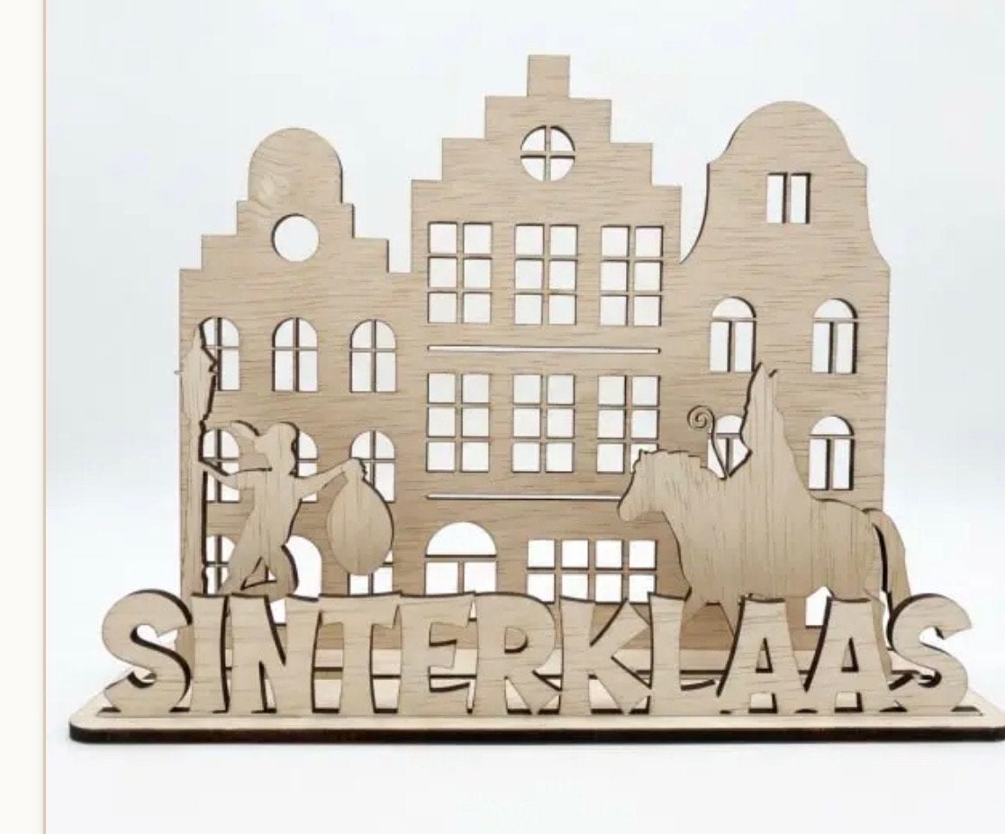 Sinterklaas decoratie groot, Ophalen of Verzenden, Nieuw
