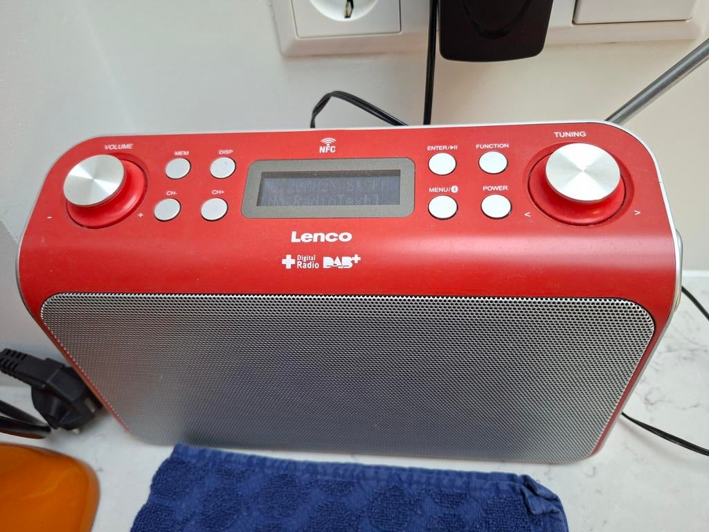 Lenco radio DAB+ en Bluetooth, Ophalen of Verzenden