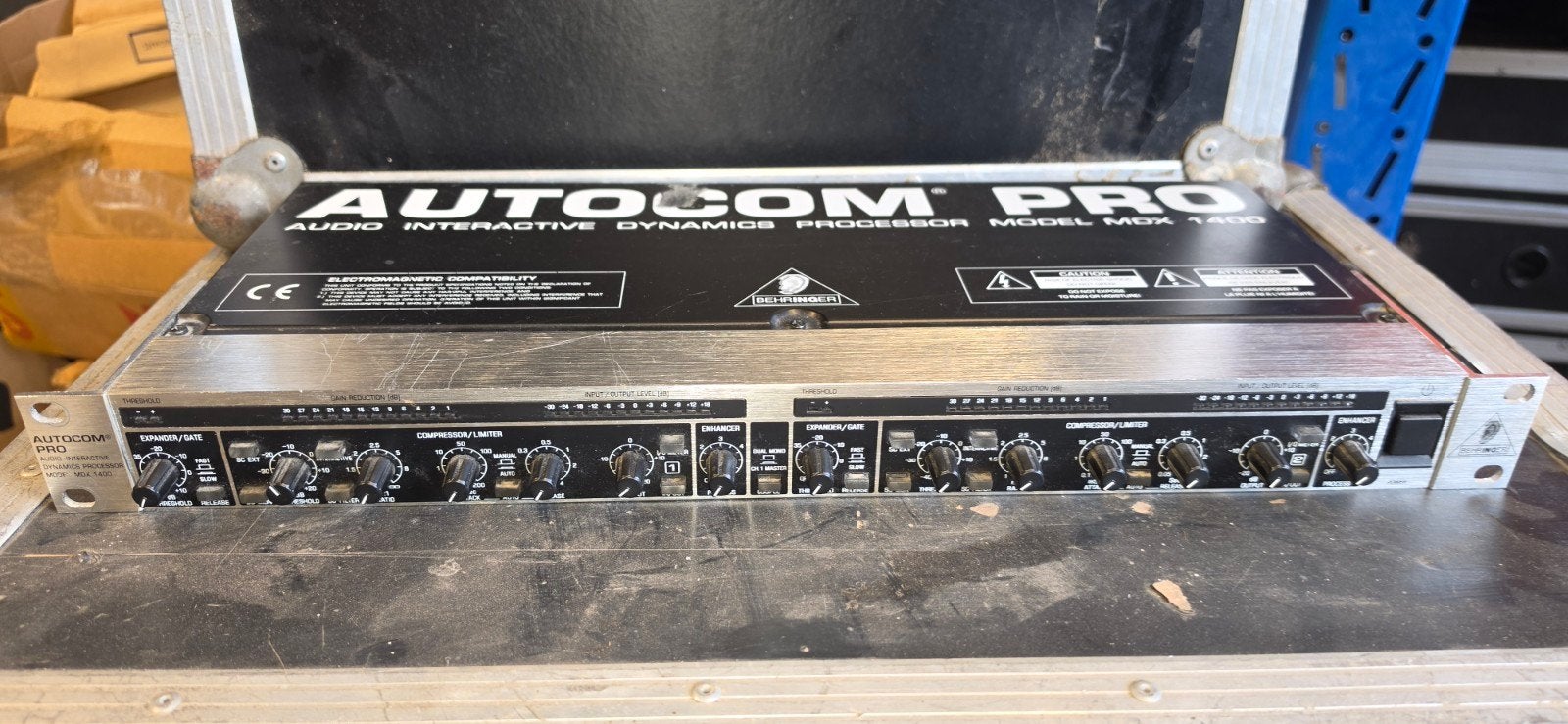 behringer processor/limiter, Ophalen of Verzenden, Zo goed als nieuw