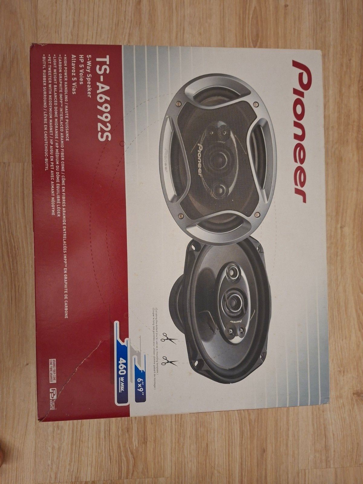 Pioneer TS-A6992S 5-weg luidsprekers 460W, Ophalen of Verzenden, Nieuw