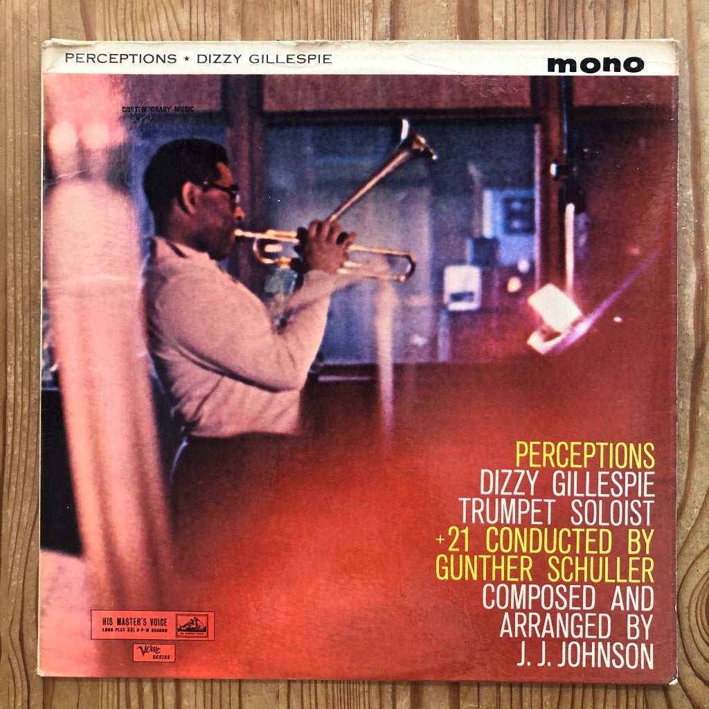 (UK 1961 Mono) Dizzy Gillespie – Perceptions, LP, Ophalen of Verzenden, Zo goed als nieuw, 12 inch