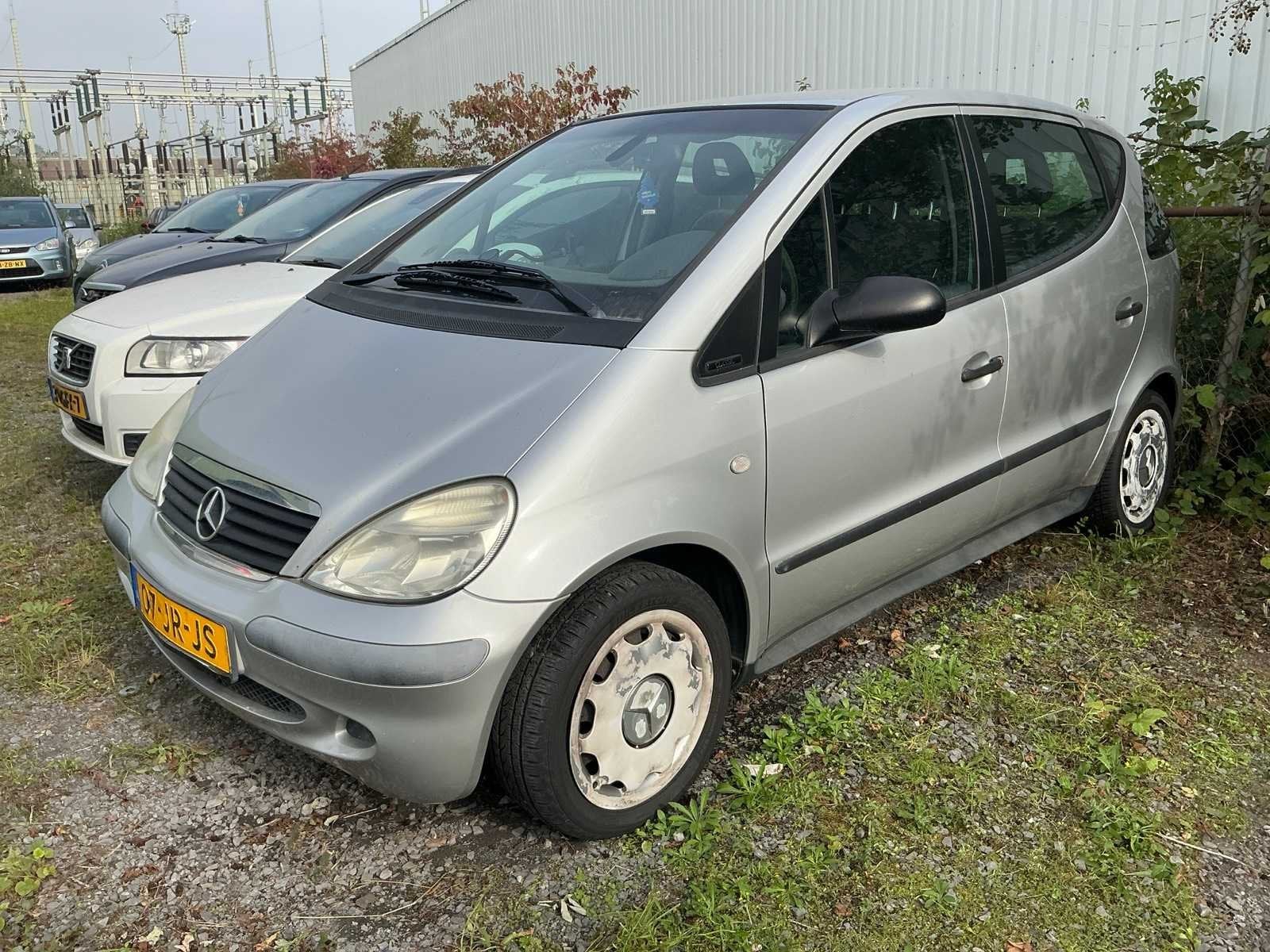 2002 Mercedes-Benz A-klasse 160 Elegance Personenauto, Auto's, Voorwielaandrijving, 400 kg, Handgeschakeld, 1000 kg