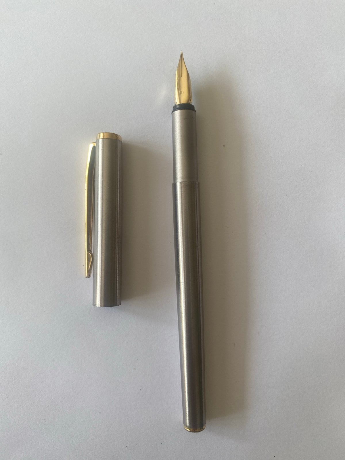 Montblanc Vulpen met 14kt penpunt, Verzamelen, Ophalen of Verzenden, Gebruikt, Vulpen, Mont Blanc
