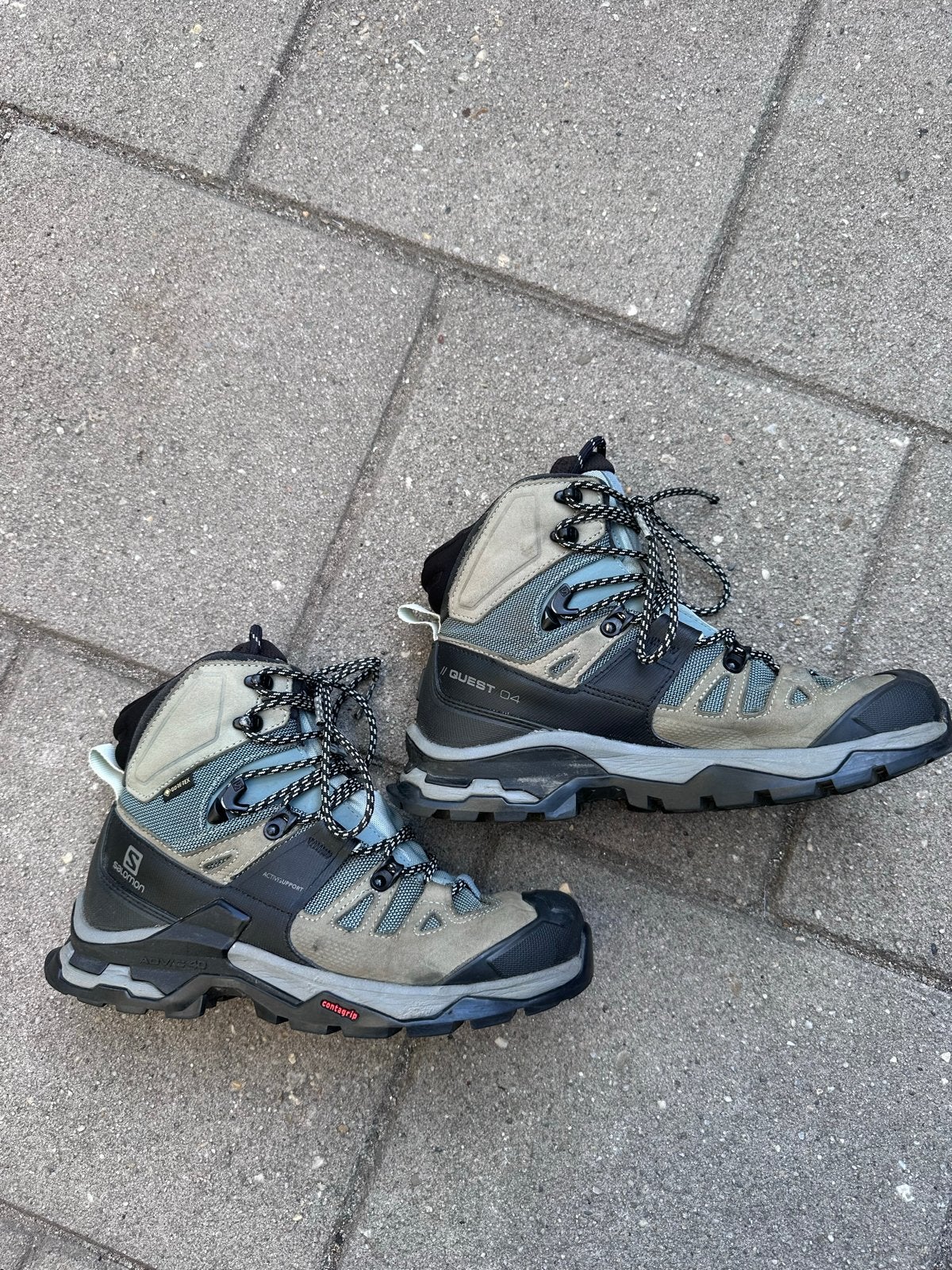 Salomon Quest 4D Gore-Tex wandelschoenen maat 38, Ophalen of Verzenden, Zo goed als nieuw, Schoenen