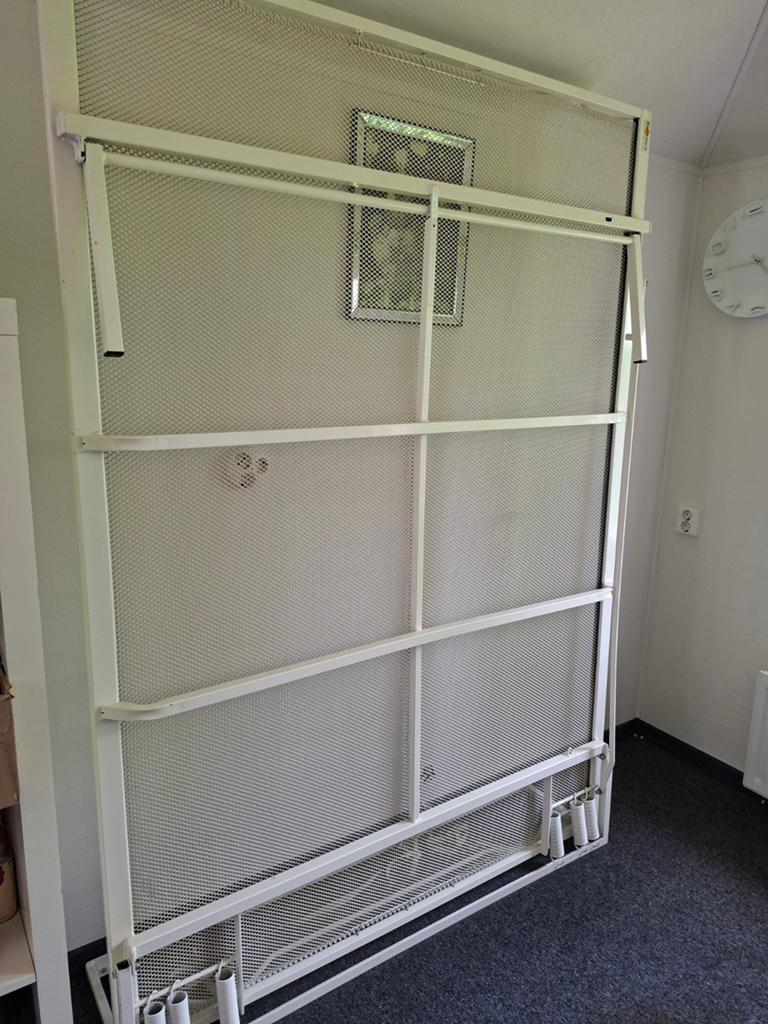Opklapbed, Ophalen, Eenpersoons, 190 cm of minder, Zo goed als nieuw