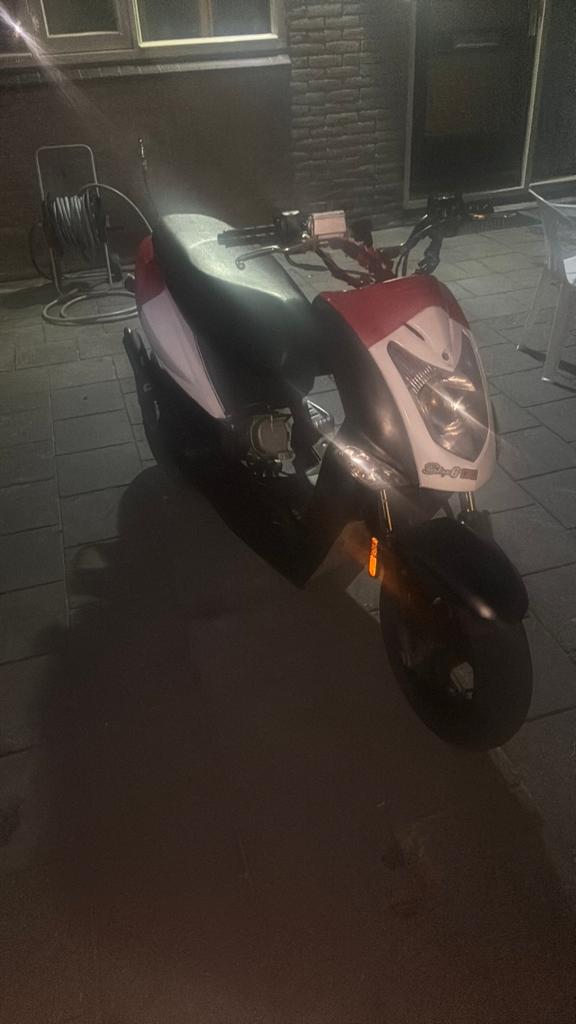 Sportieve scooter met Technigas uitlaat, Ophalen, Gebruikt, Overige typen, Overige merken