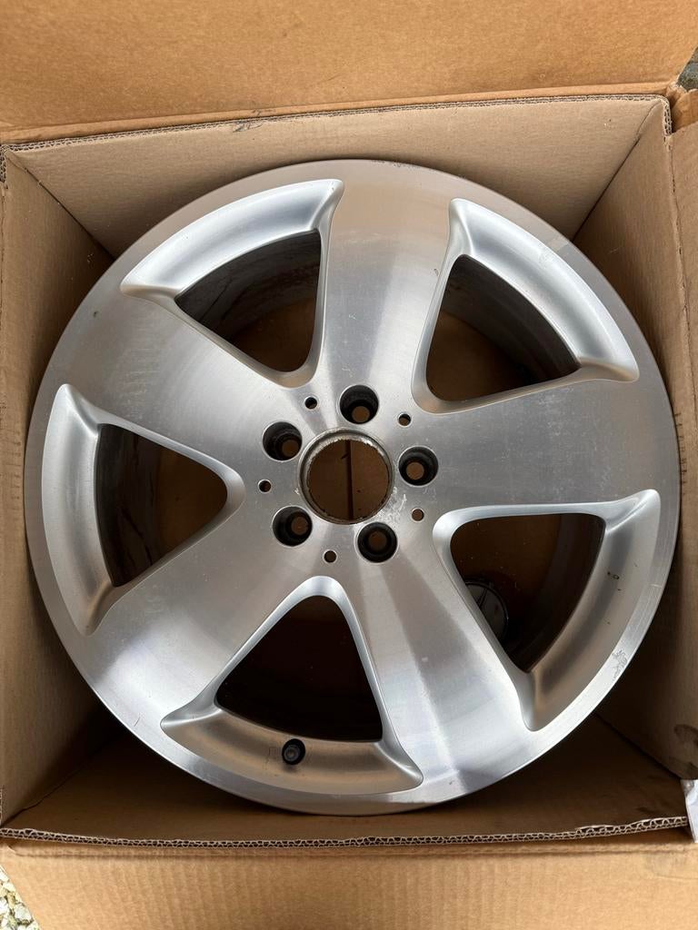 17 inch originele Mercedes velgen E klasse W211, Auto-onderdelen, Banden en Velgen, Ophalen, Gebruikt, Velg(en), 17 inch