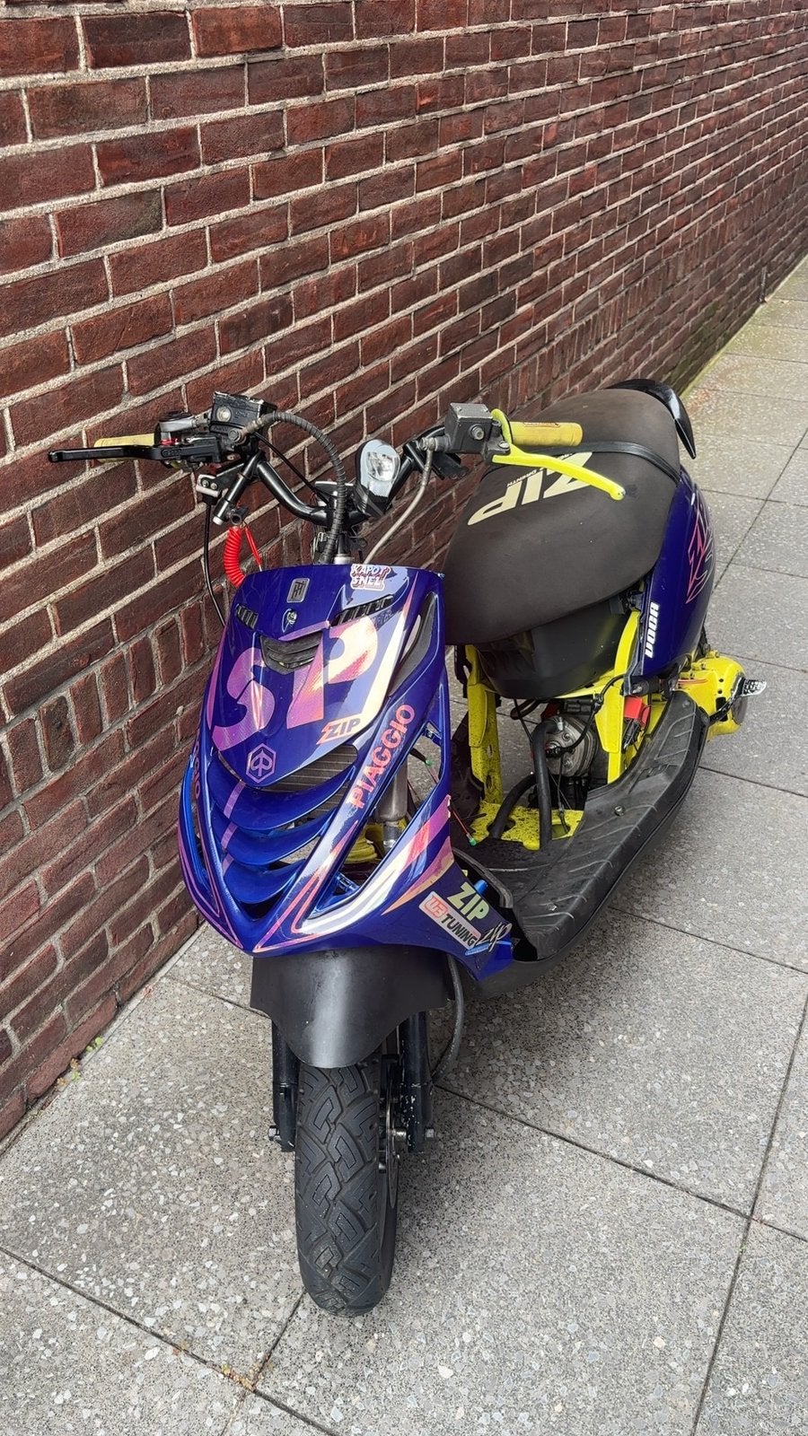 sprinter zip 77cc stage 3 getuned 25 pk zonder 123, Ophalen, Zo goed als nieuw, Tweetakt, Zip