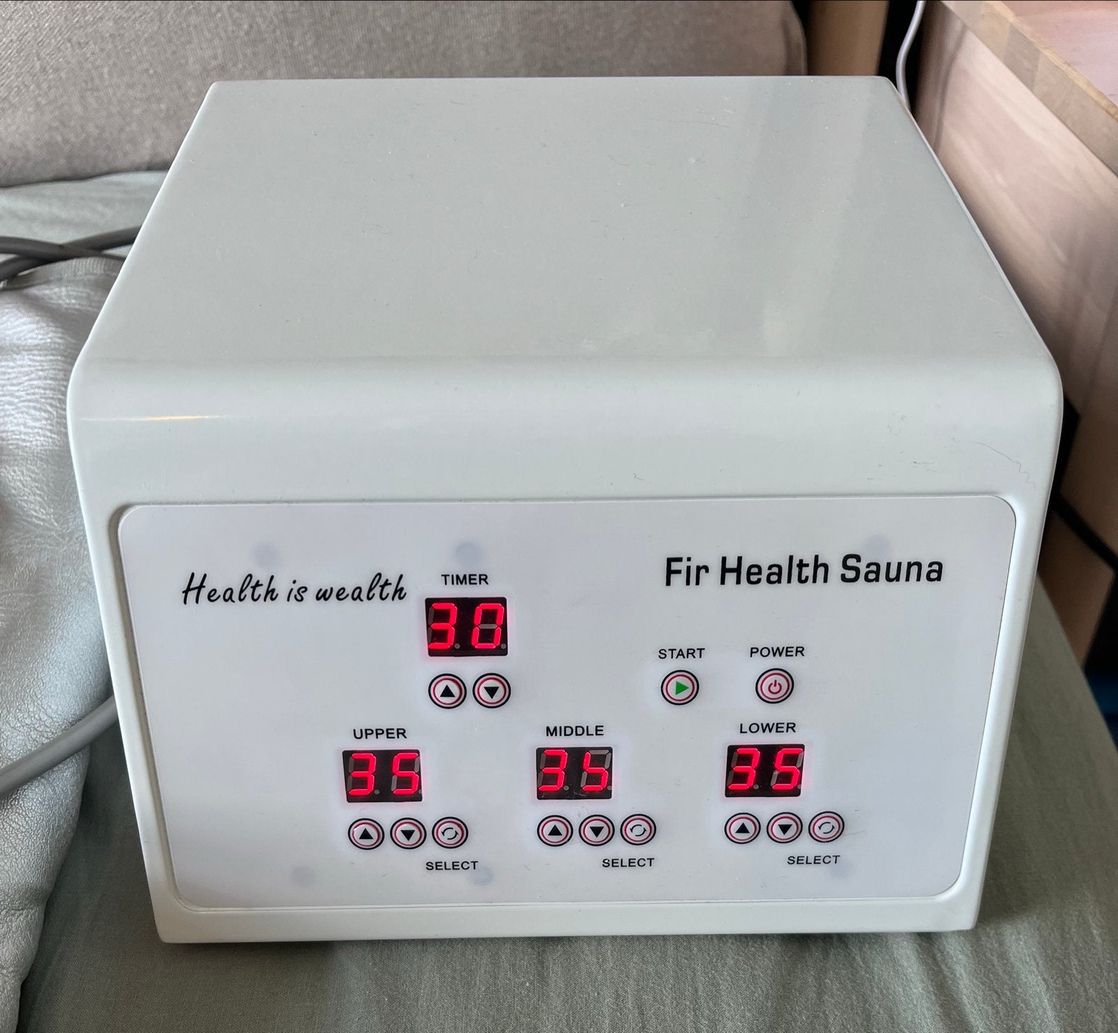 FIR Health Sauna Deken - Infrarood Sauna voor Thuis, Sport en Fitness, Ophalen of Verzenden, Gebruikt, Overige typen