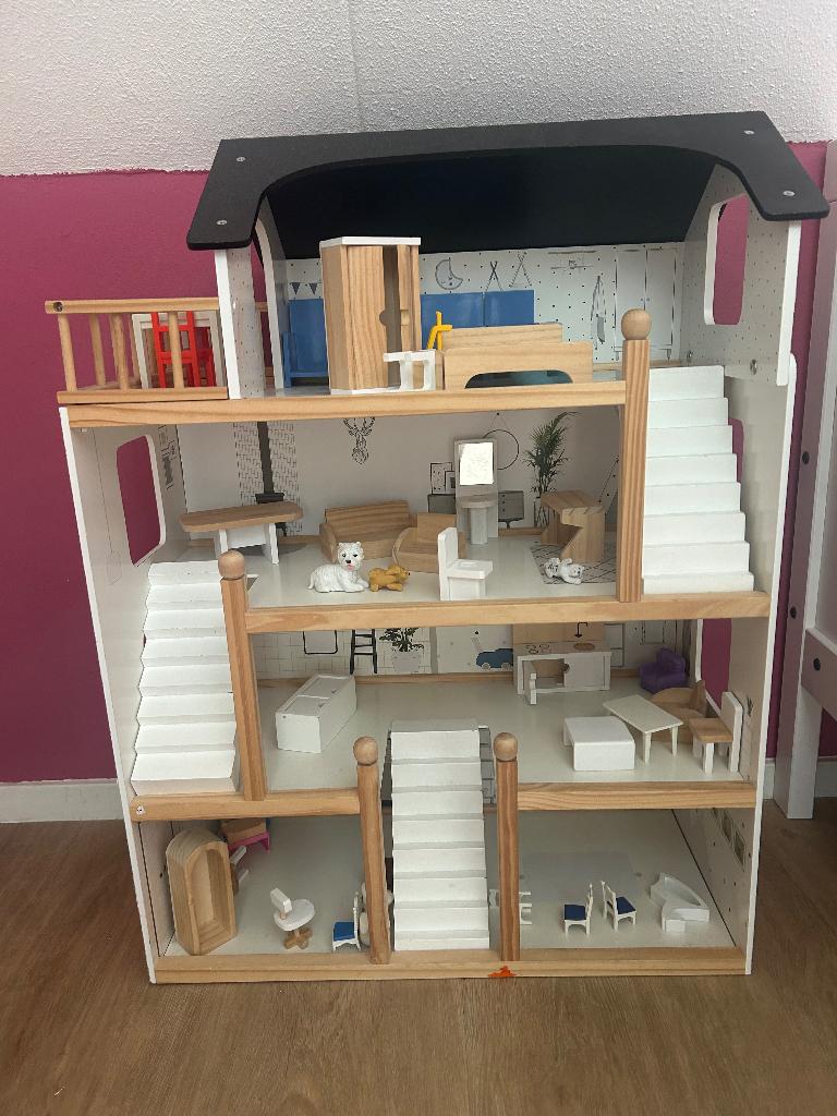 Petite amelie poppenhuis XL, Ophalen, Zo goed als nieuw, Poppenhuis