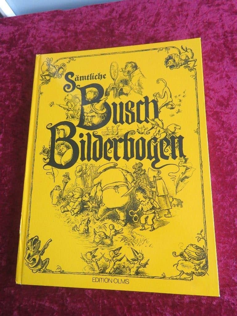 Sämtliche Busch Bilderbogen - Wilhelm Busch (1979), Gelezen, Eén stripboek, Ophalen of Verzenden, Wilhelm Busch