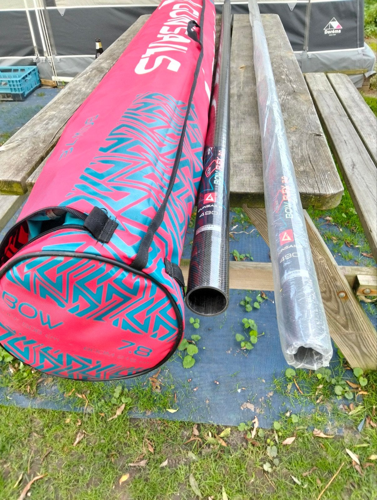 Gun Sails BOW 7.8 m2  .4 camber + GS bowflex 2.0 70% 490 mas