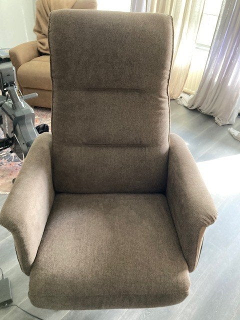 Elektrische Relaxfauteuil met Accu en USB, zo goed als nieuw, Ophalen, 75 tot 100 cm, Zo goed als nieuw, Stof