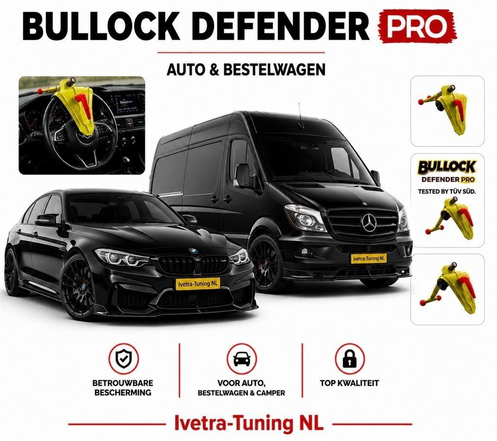 Stuurslot Auto | Stuurslot Bestelwagen | Bullock Defender, Auto diversen, Anti-diefstal, Info@ivetra-tuning.nl  |  www.ivetra-tuning.nl