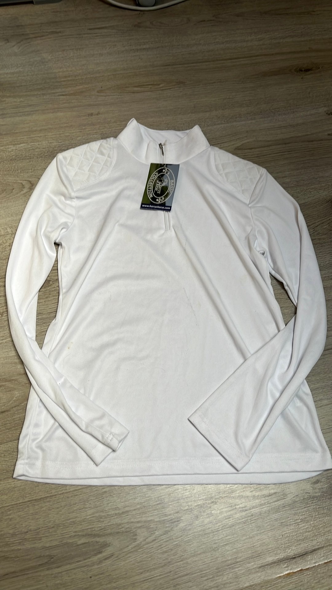 Wedstrijd shirt lange mouwen mt 176, Ophalen of Verzenden, Zo goed als nieuw, Dressuur, Bovenkleding