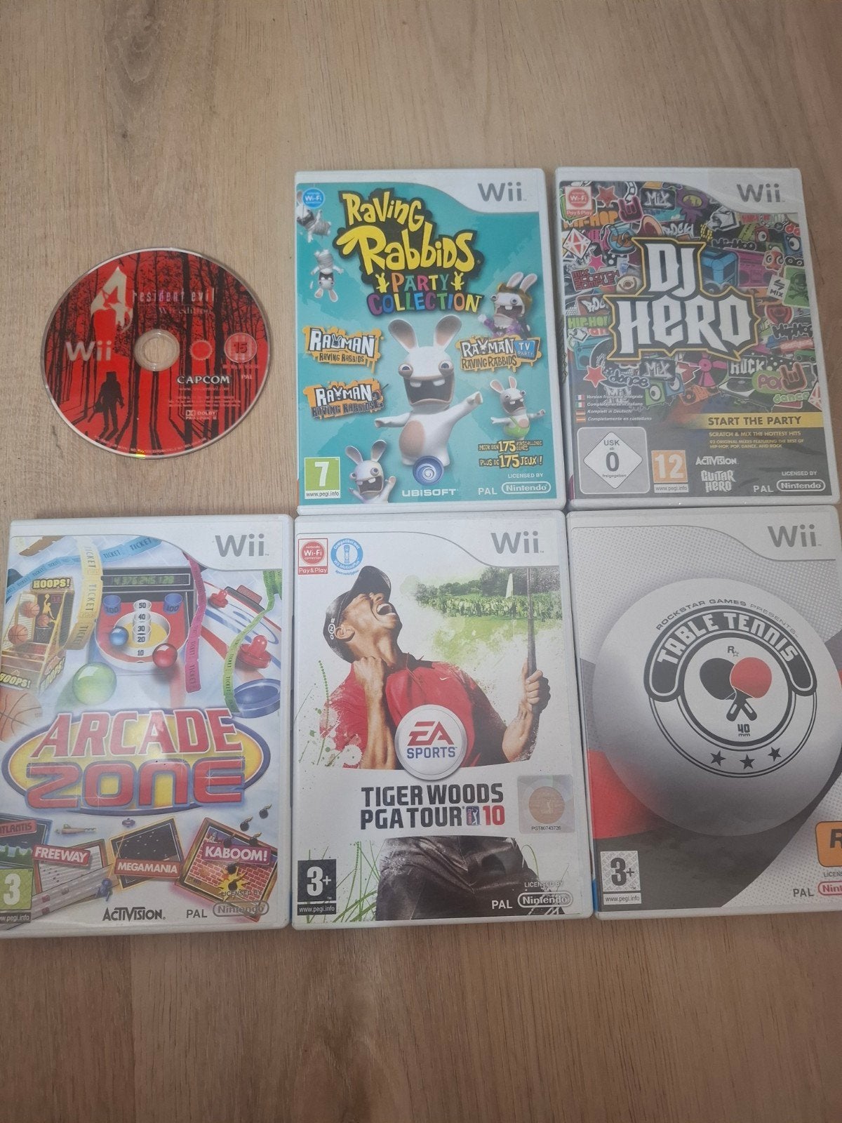 Diverse WII spellen, Ophalen of Verzenden, Zo goed als nieuw, Sport, 3 spelers of meer