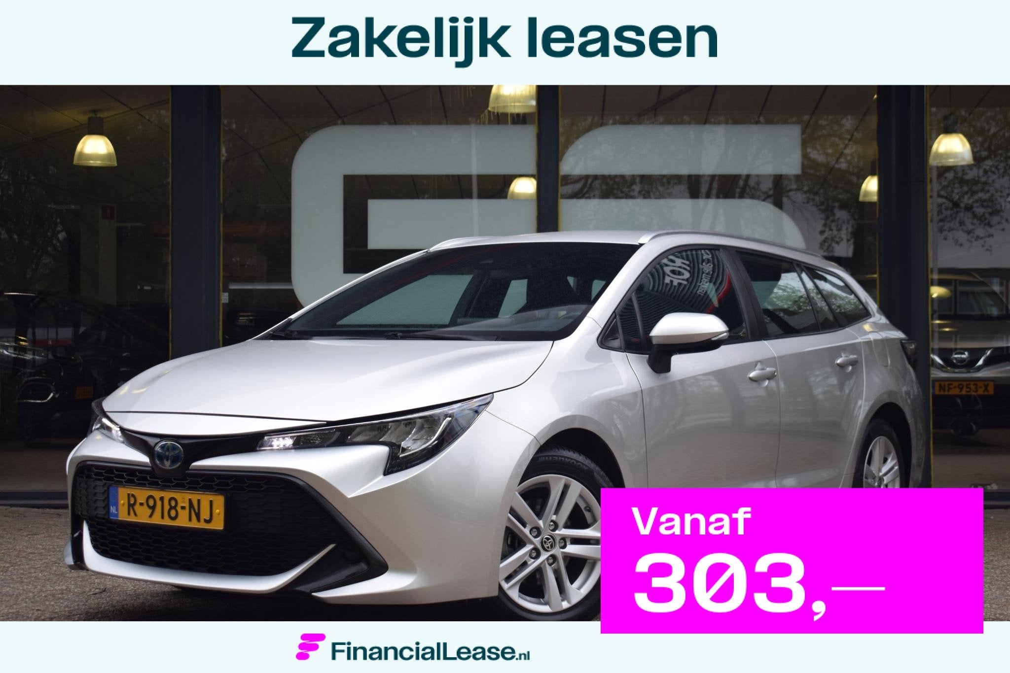 Toyota Corolla Touring Sports 1.8 Hybrid Active met NAV|CAM|, 1345 kg, Gebruikt, 4 cilinders, Corolla