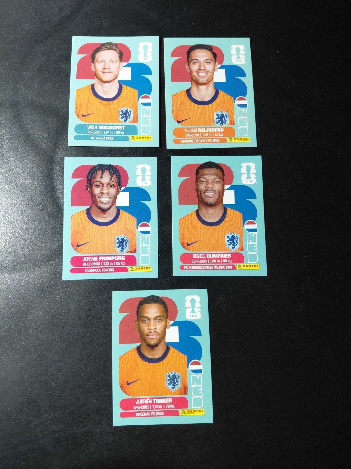 Nederland (panini wk 2026), Verzenden, Nieuw, Buitenlandse clubs, Poster, Plaatje of Sticker