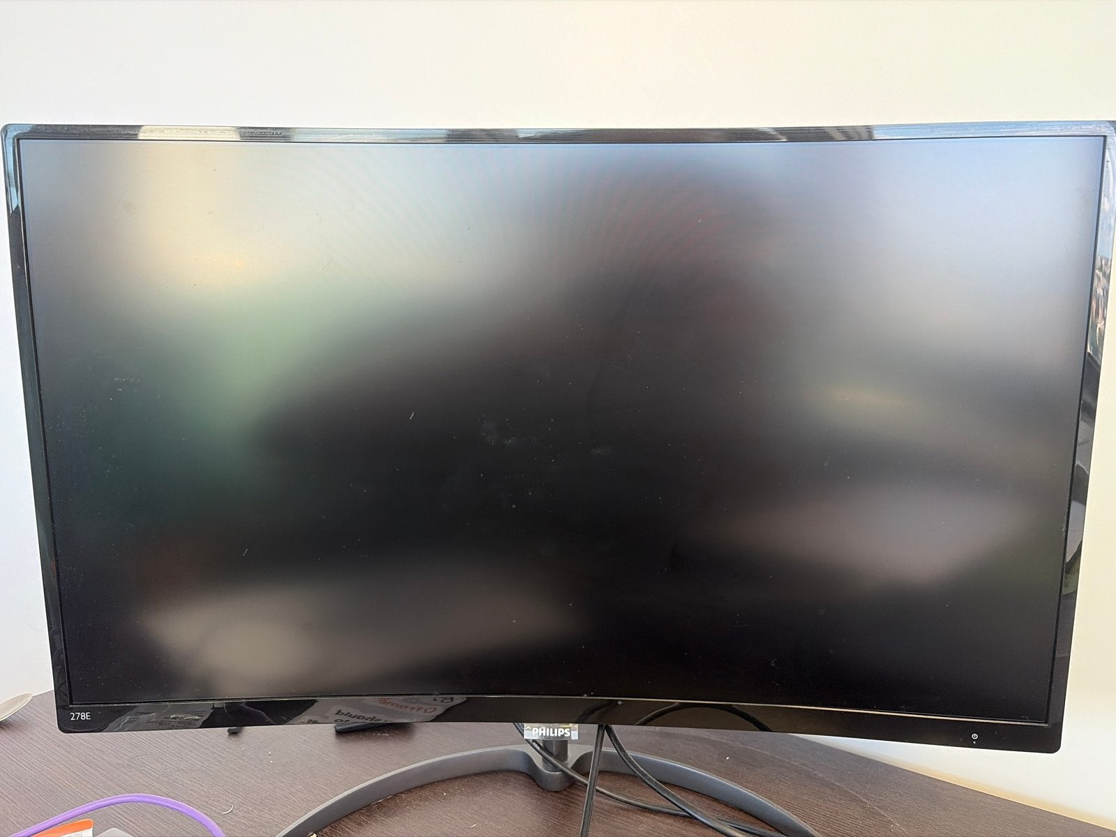 Philips 278E8Q Curved Monitor - Full HD, 27 inch, Ophalen, Curved, VA, Full HD