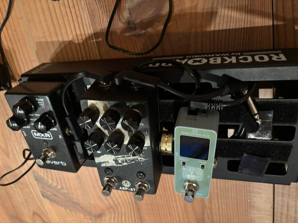 Walrus audio delay, mxr reverb, ehx tuner + pedalboard, Muziek en Instrumenten, Ophalen of Verzenden, Gebruikt, Reverb