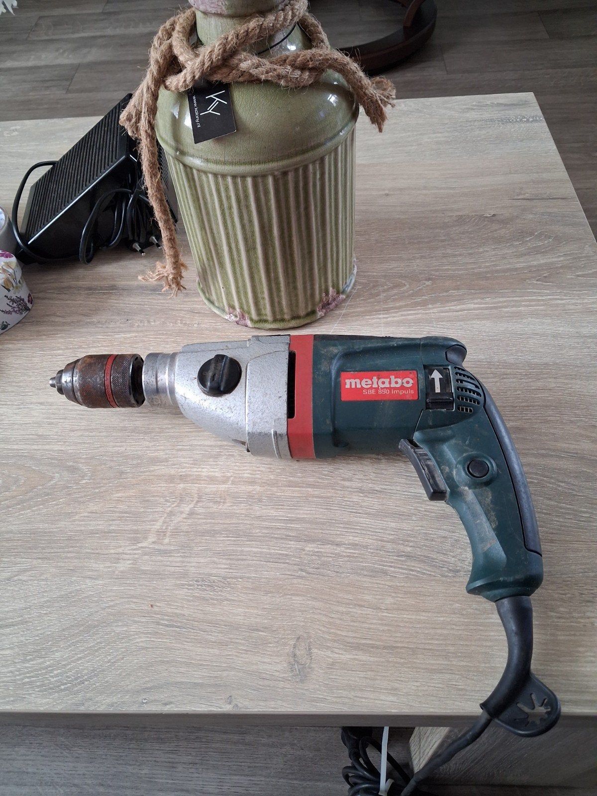Metabo SBE 850 Impuls Klopboormachine - 850W, Boormachine, Ophalen of Verzenden, Klopboormechanisme, Gebruikt