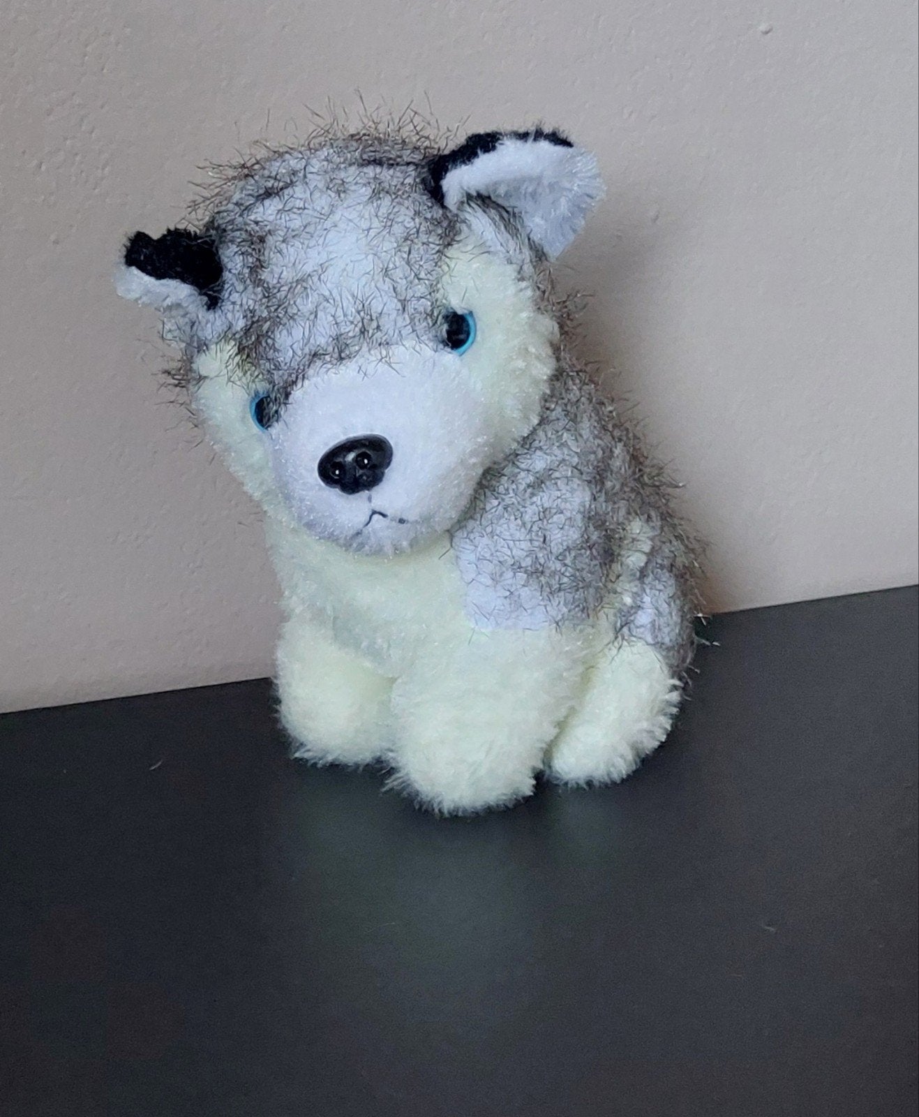 Schattige Husky Knuffel, Ophalen, Overige merken, Overige karakters, Grijs