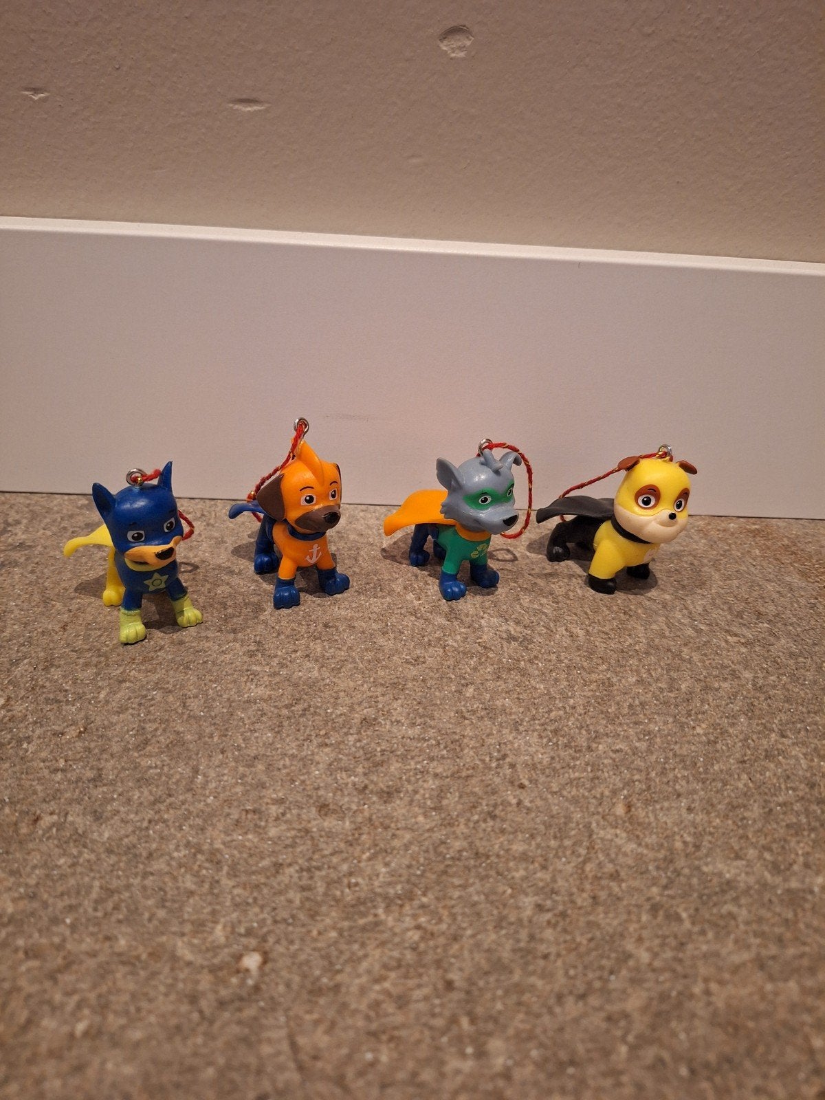 pawpatrol paw patrol kerst decoratie boomhangers decoratie, Ophalen of Verzenden, Zo goed als nieuw