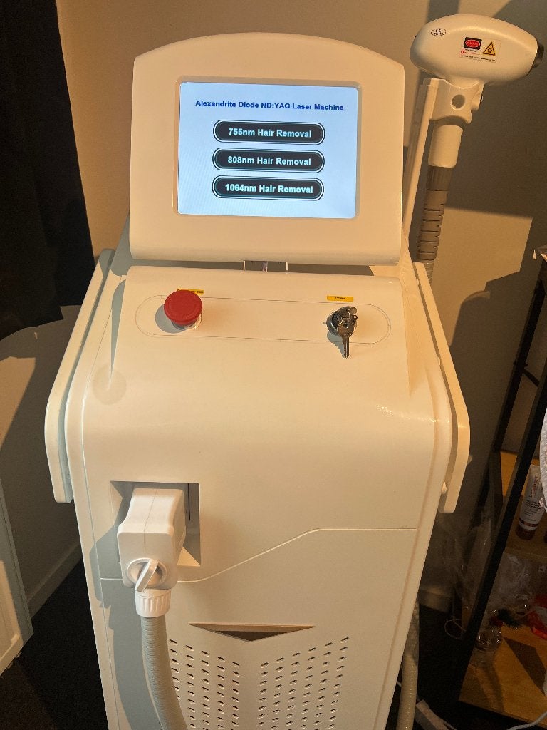 Diode laser 3 golflengtes, Ophalen, Gebruikt