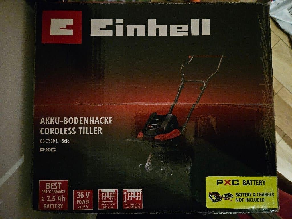 Nieuwe Einhell tuinfrees (incl. garantie), Ophalen, Accu, Nieuw, Einhell