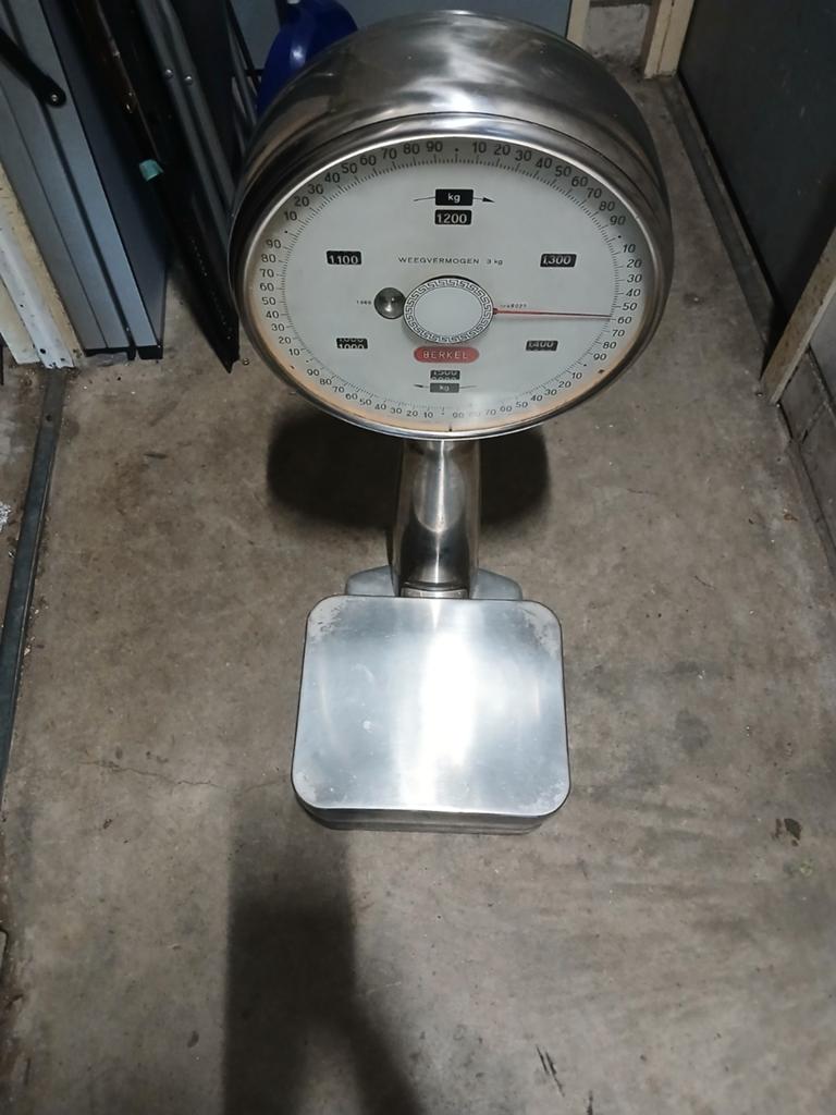 Vintage Berkel Piccolo Winkelweegschaal - Type 1500, Witgoed en Apparatuur, Weegschalen, Ophalen