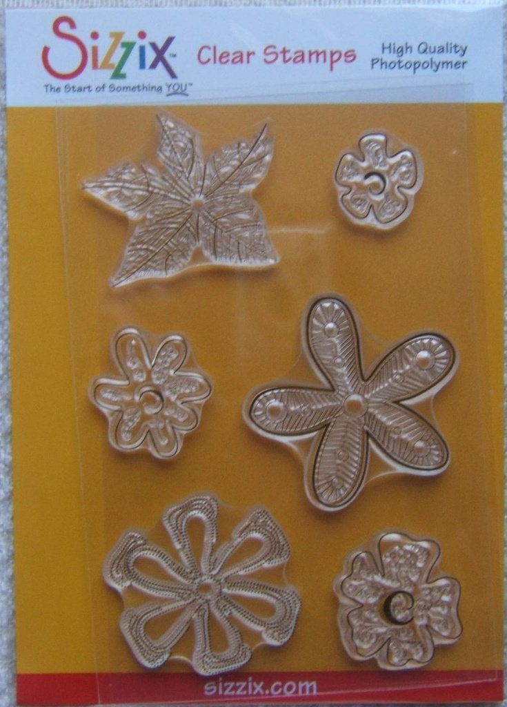 Sizzix clear stamps sets ., Hobby en Vrije tijd, Ophalen of Verzenden, Nieuw, Clearstamp
