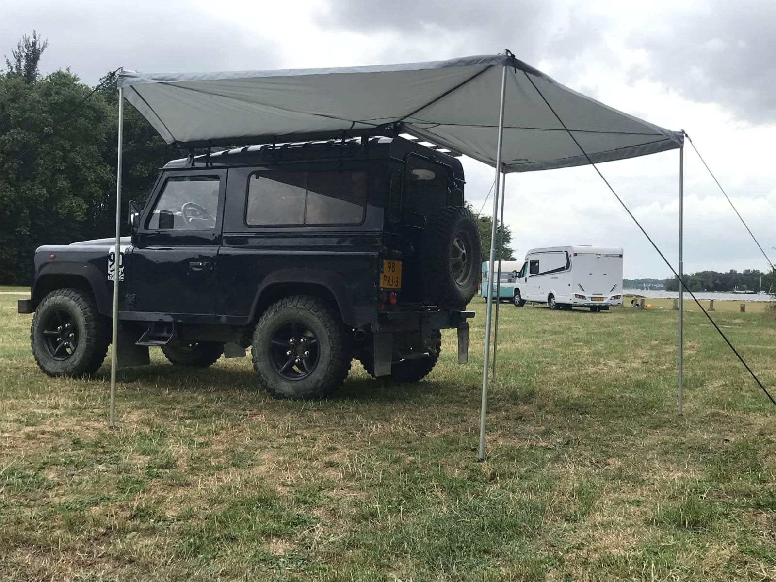 Break Free 270 graden luifel 2m breed voor Land Rover, Ophalen, Gebruikt